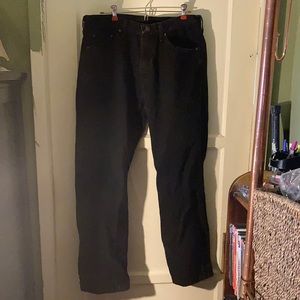 Men’s wrangler jeans black size 34X 30